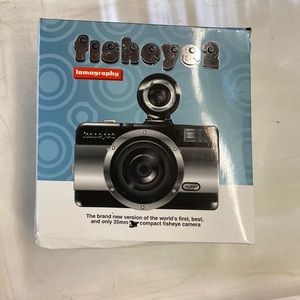 Like new fisheye 2 film camera by lomography circa 2010